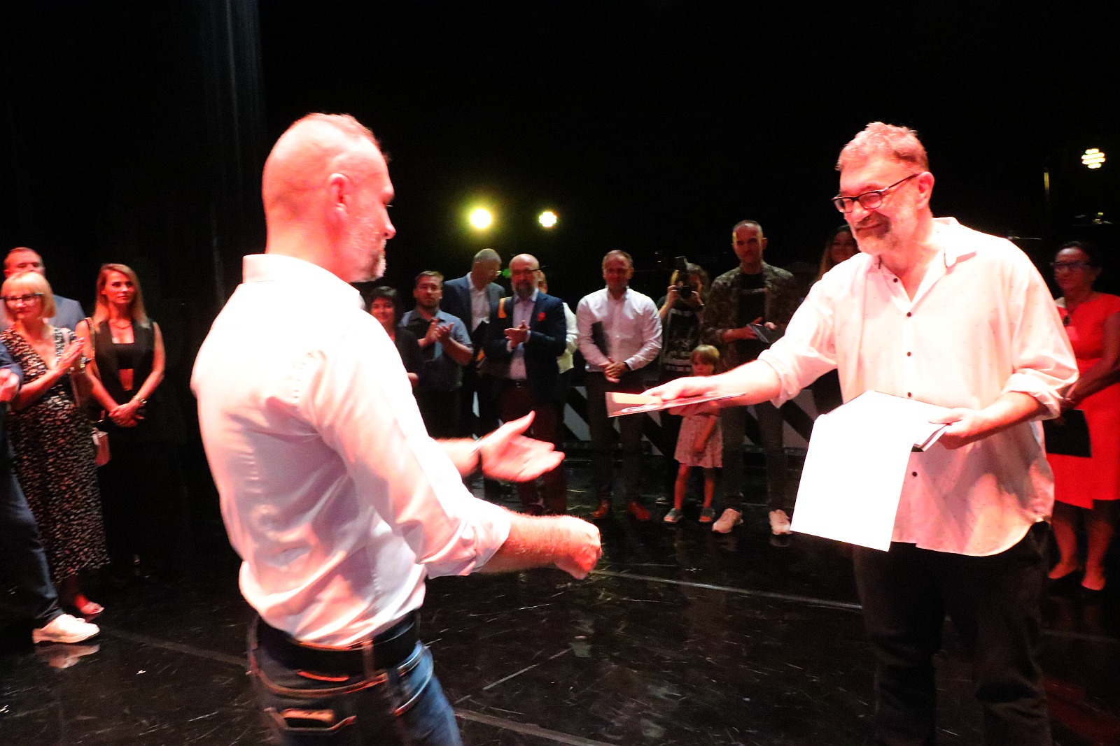 Aktorzy Teatru Modrzejewskiej wystąpili dla przyjaciół teatru