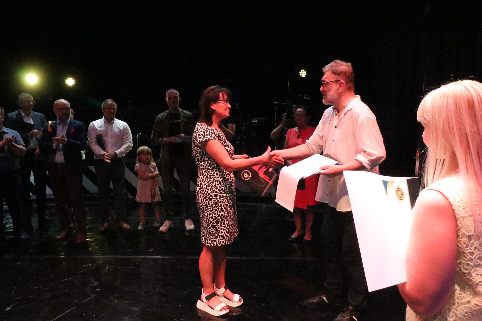 Aktorzy Teatru Modrzejewskiej wystąpili dla przyjaciół teatru