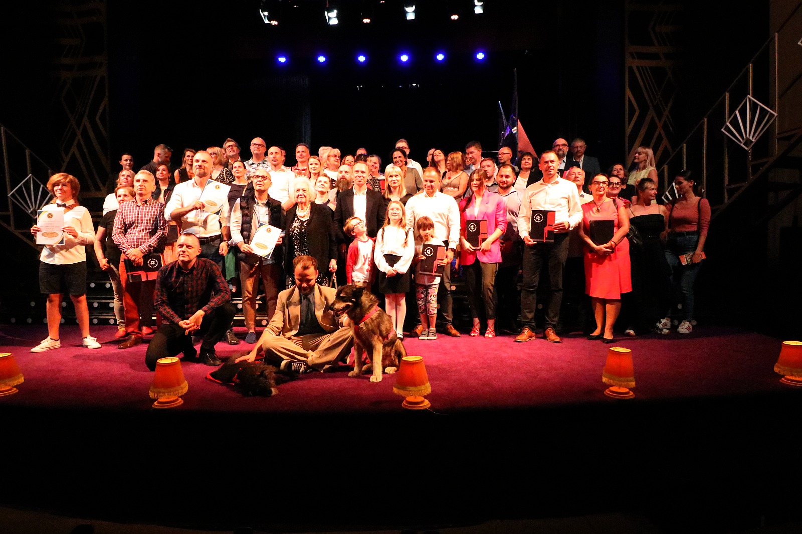 Aktorzy Teatru Modrzejewskiej wystąpili dla przyjaciół teatru