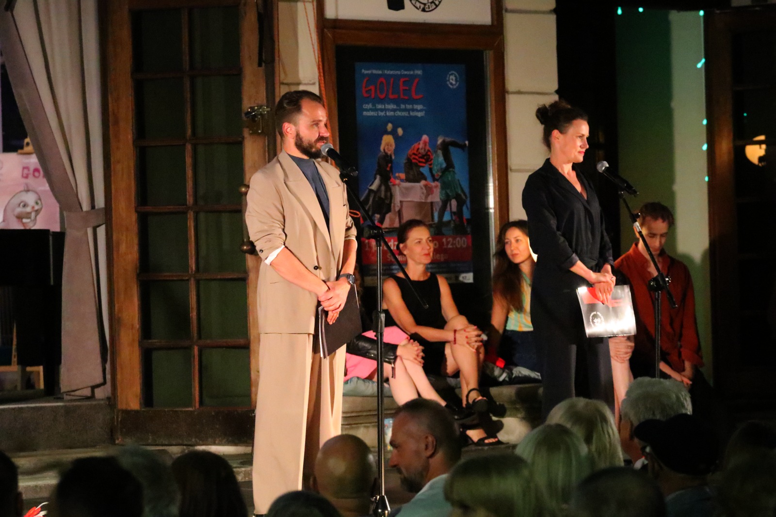 Aktorzy Teatru Modrzejewskiej wystąpili dla przyjaciół teatru