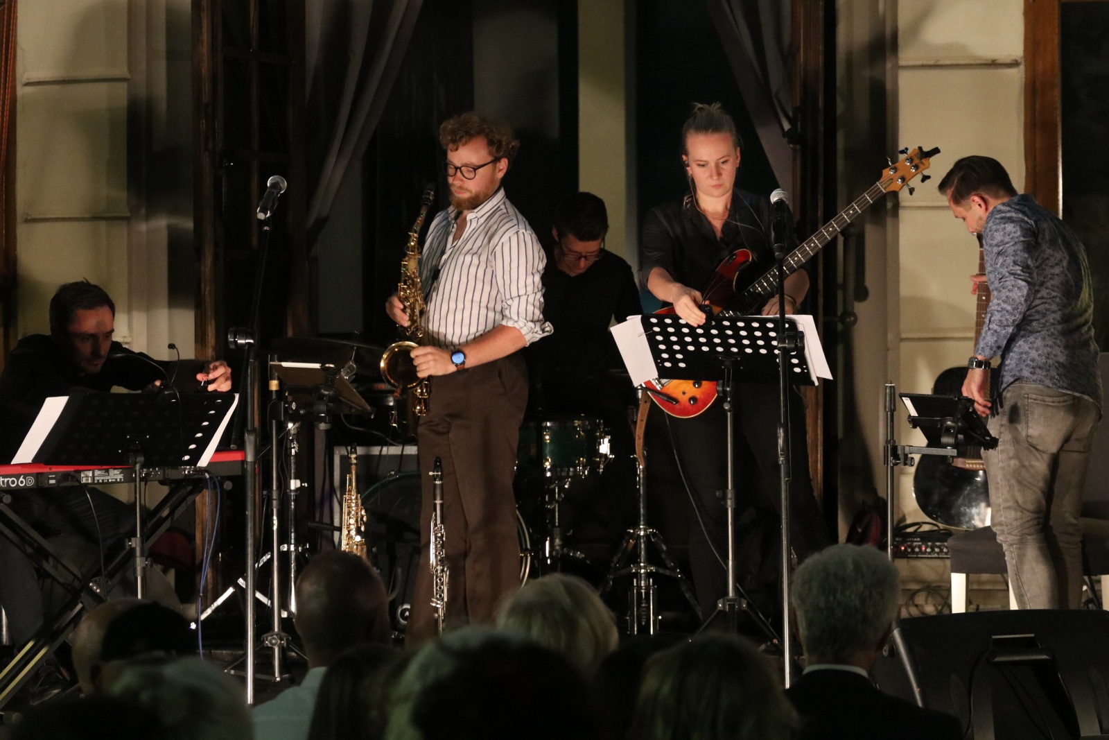 Aktorzy Teatru Modrzejewskiej wystąpili dla przyjaciół teatru