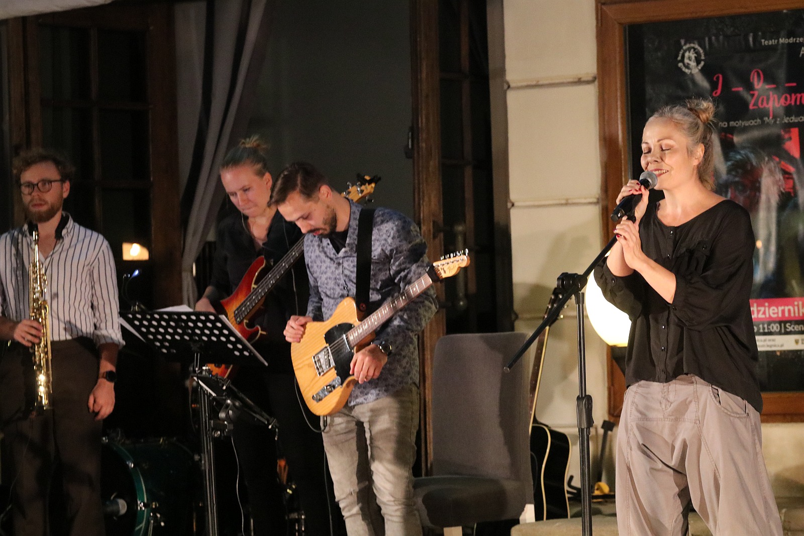 Aktorzy Teatru Modrzejewskiej wystąpili dla przyjaciół teatru