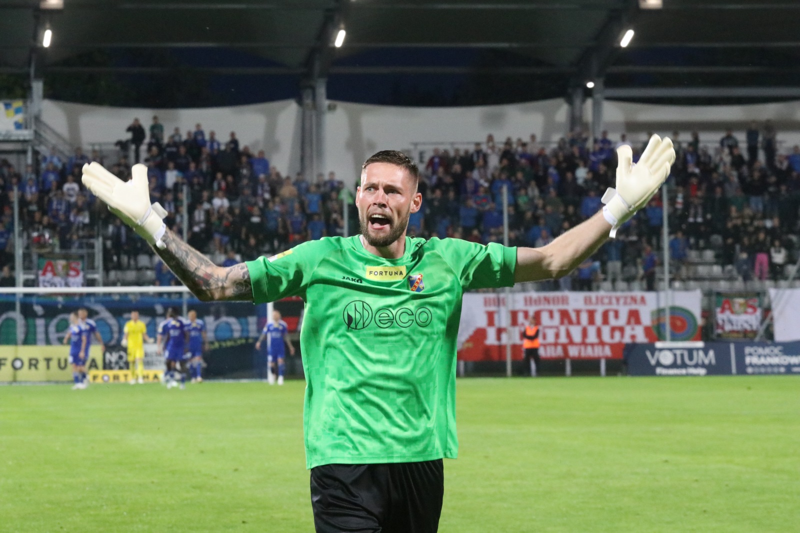 Miedź Legnica doznała pierwszej domowej porażki w sezonie