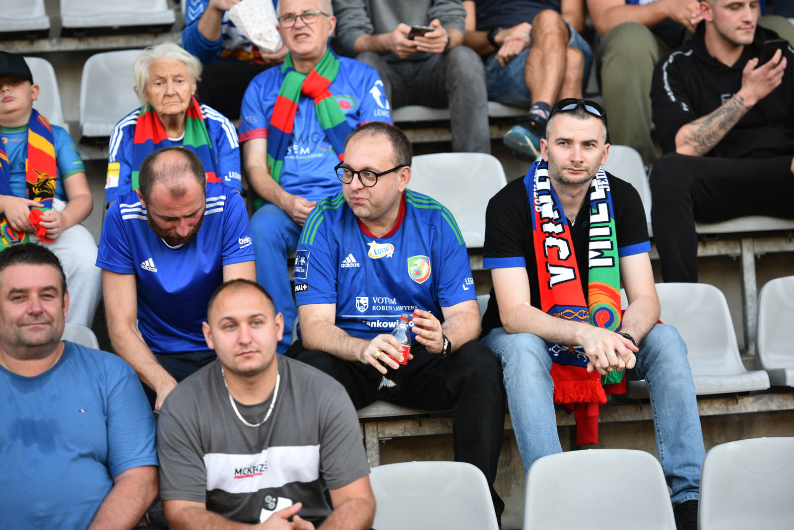 Ponad trzy tysiące kibiców Miedzi oglądało mecz z Arką