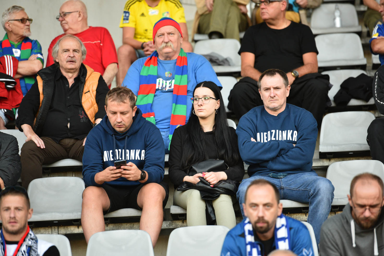 Ponad trzy tysiące kibiców Miedzi oglądało mecz z Arką