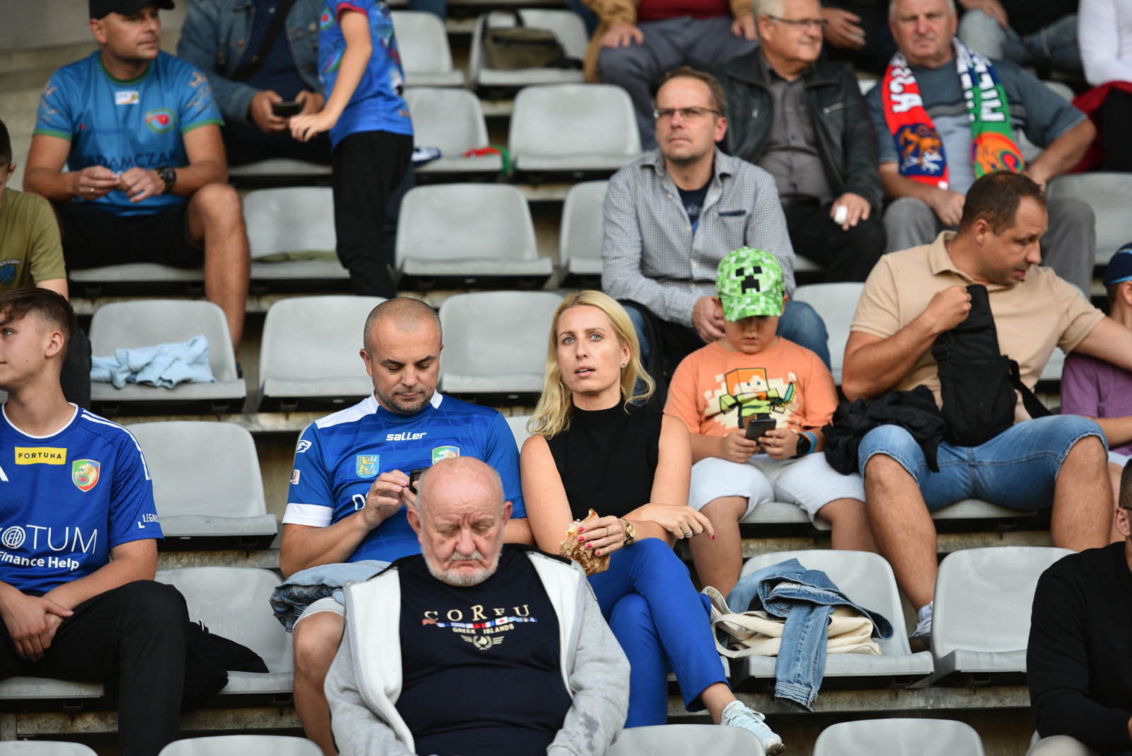 Ponad trzy tysiące kibiców Miedzi oglądało mecz z Arką