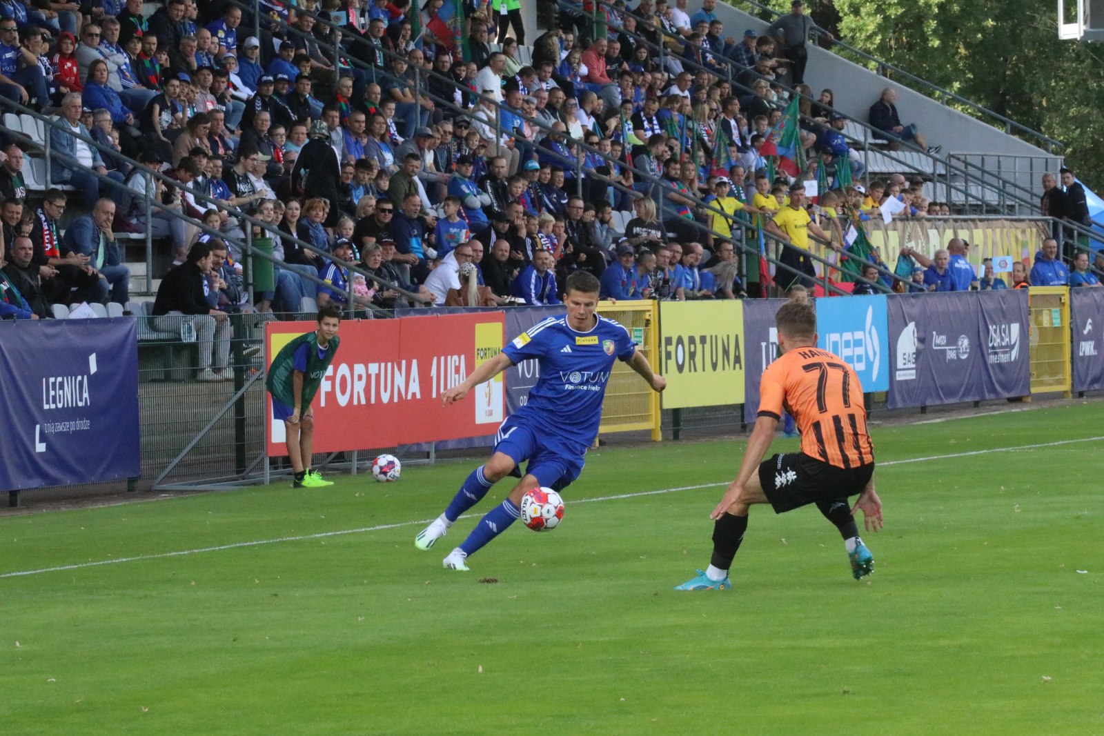 Miedź Legnica podzieliła się punktami z Chrobrym Głogów