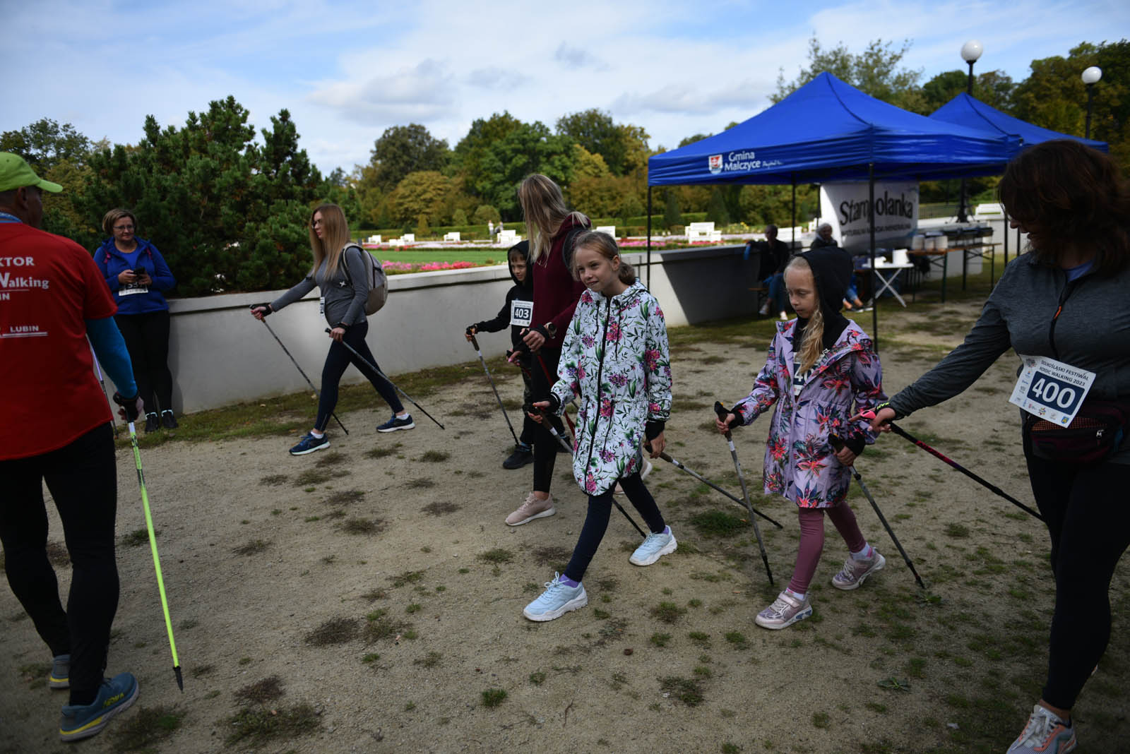 Ponad 200 chętnych na Dolnośląskim Festiwalu Nordic Walking