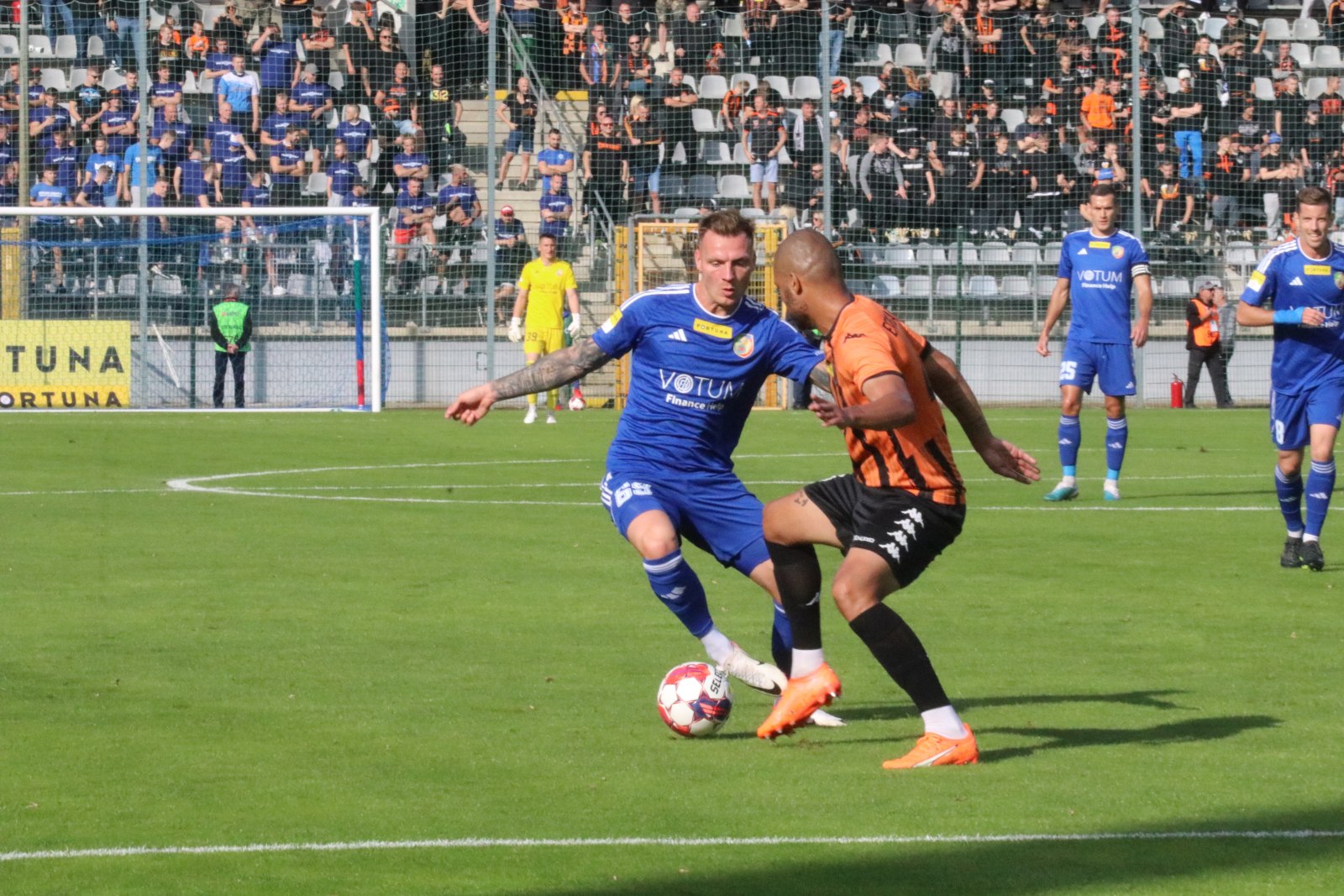 Miedź Legnica podzieliła się punktami z Chrobrym Głogów