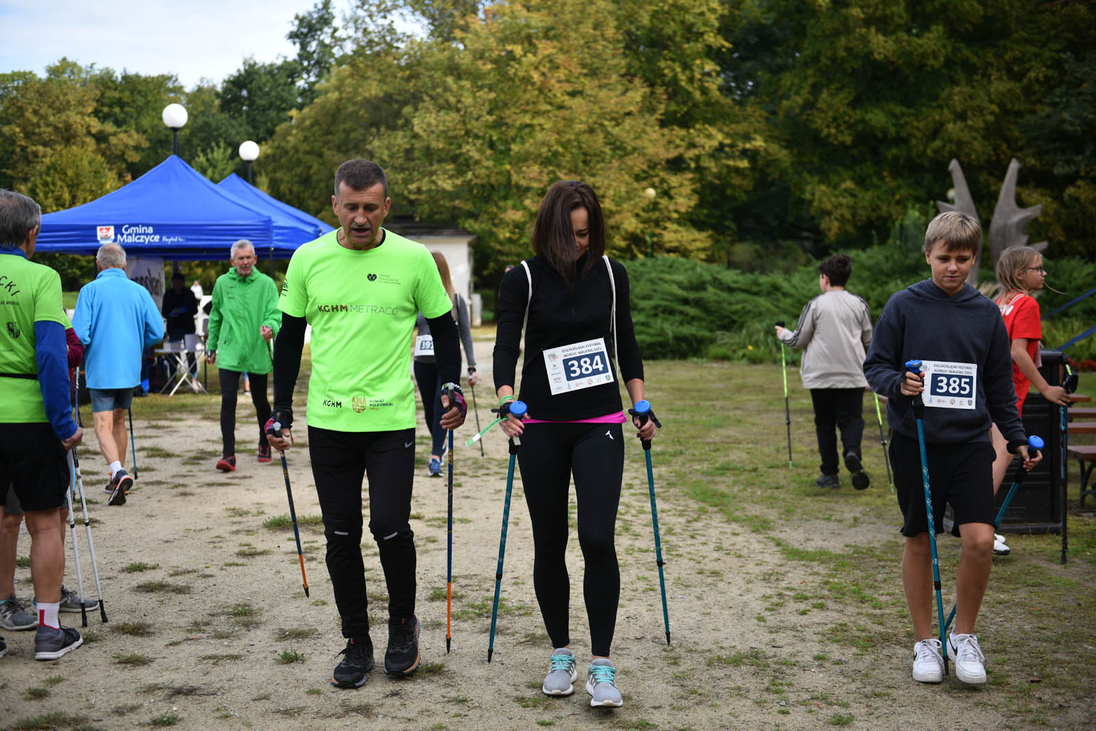 Ponad 200 chętnych na Dolnośląskim Festiwalu Nordic Walking