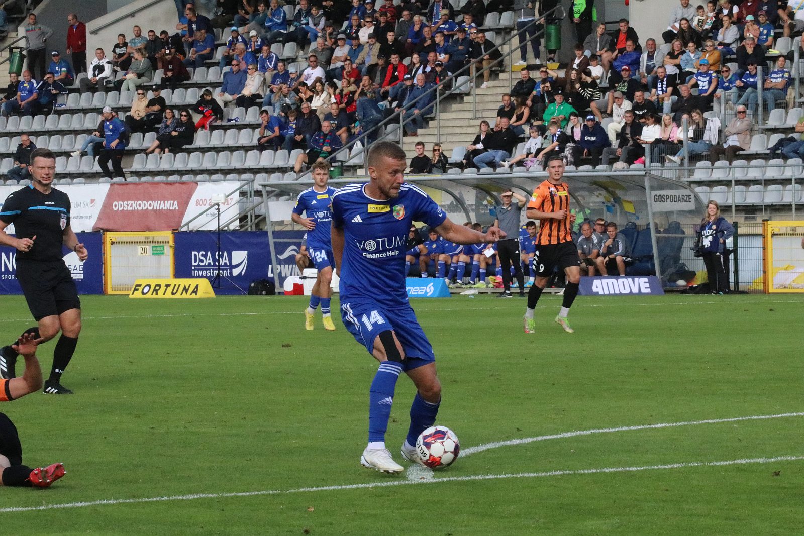Miedź Legnica podzieliła się punktami z Chrobrym Głogów
