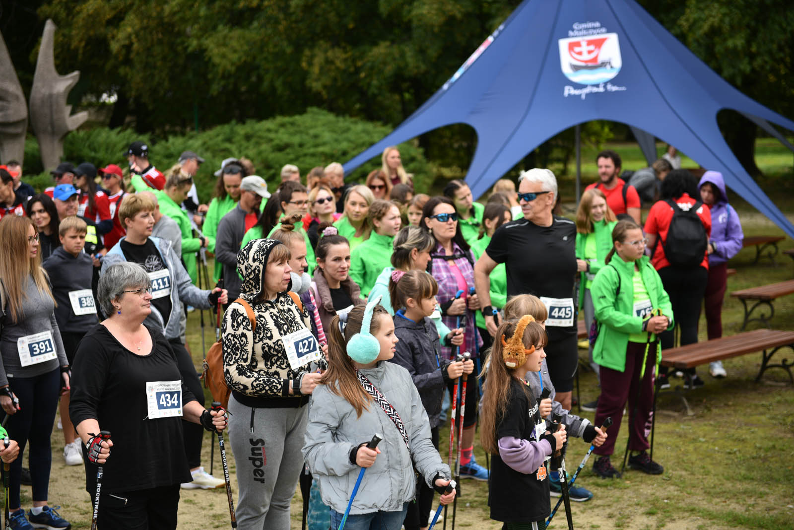 Ponad 200 chętnych na Dolnośląskim Festiwalu Nordic Walking