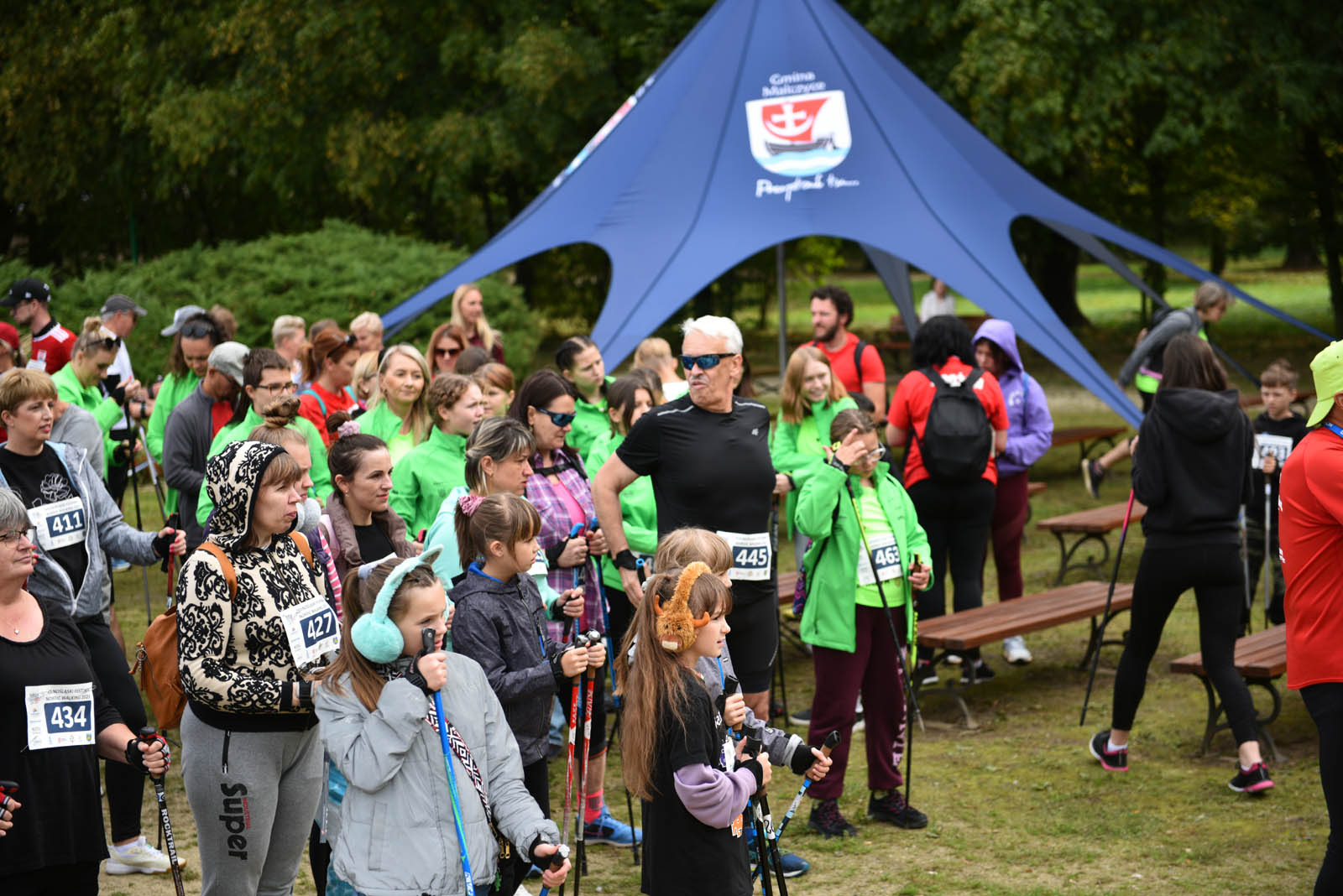 Ponad 200 chętnych na Dolnośląskim Festiwalu Nordic Walking