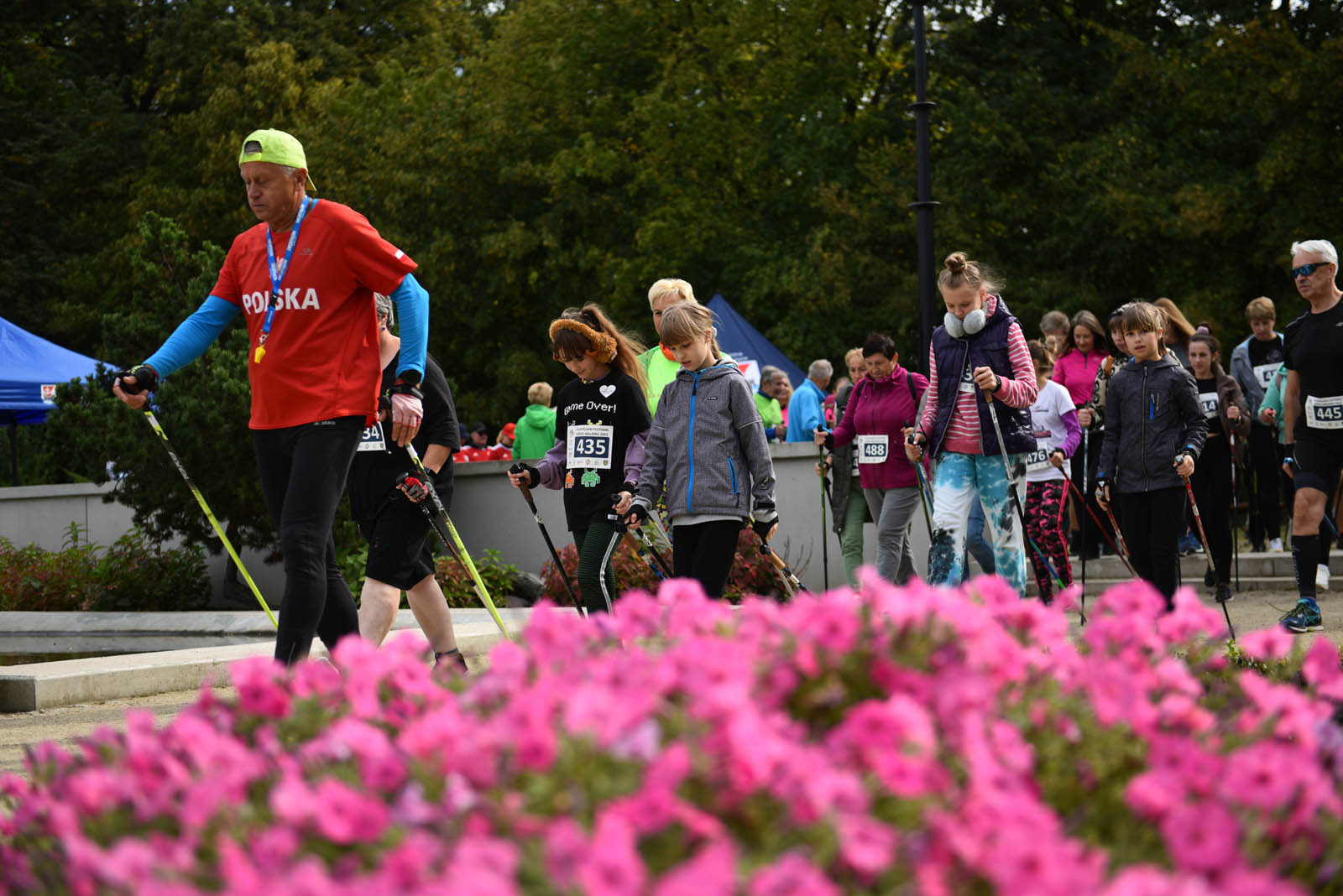 Ponad 200 chętnych na Dolnośląskim Festiwalu Nordic Walking