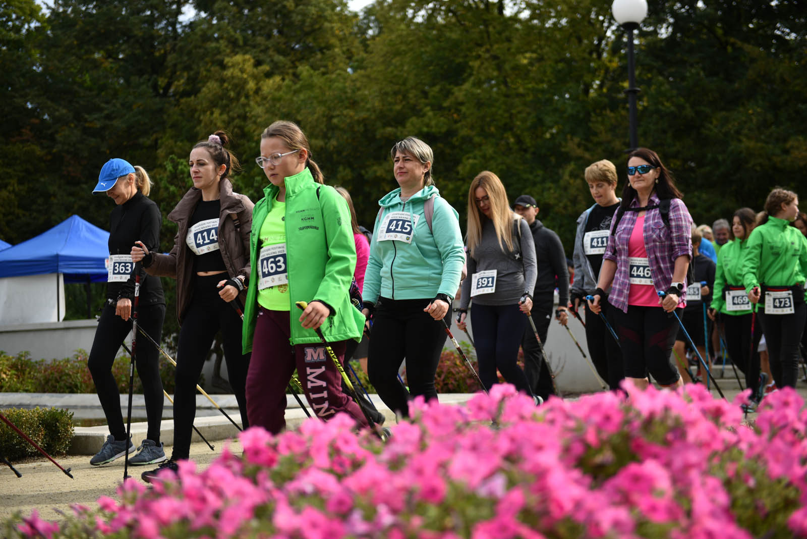 Ponad 200 chętnych na Dolnośląskim Festiwalu Nordic Walking