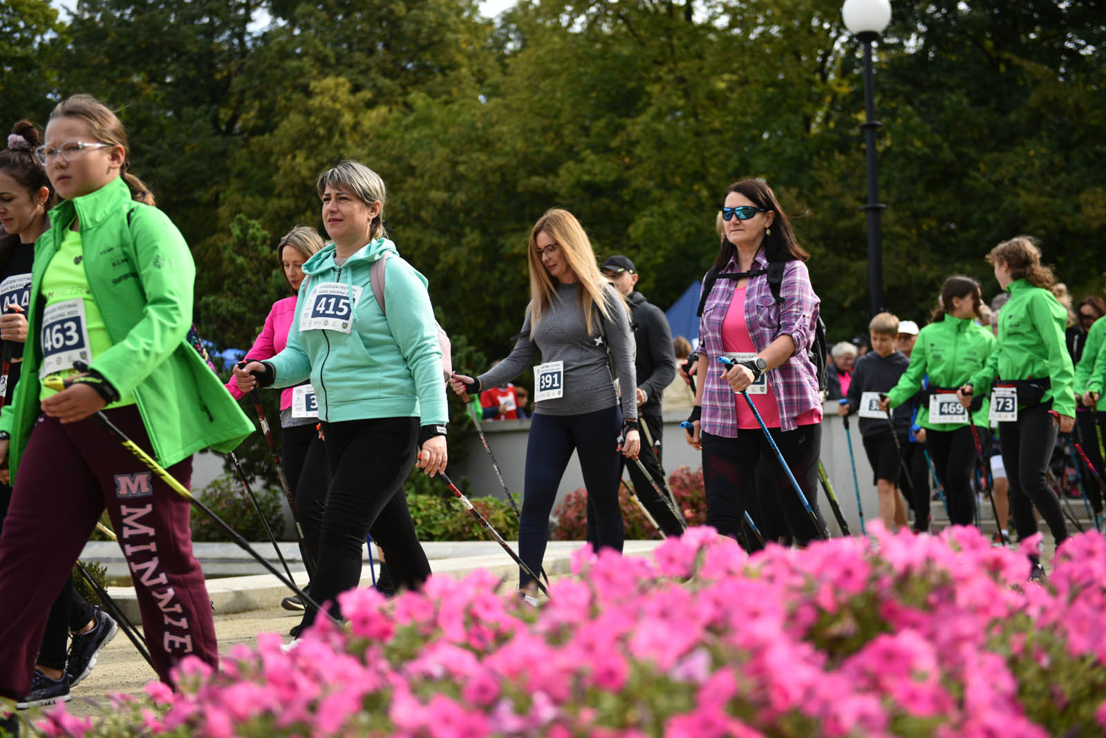 Ponad 200 chętnych na Dolnośląskim Festiwalu Nordic Walking