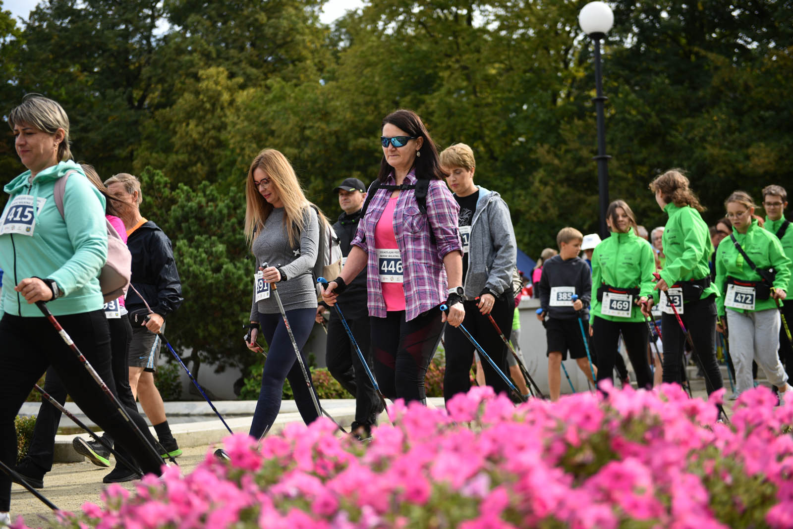 Ponad 200 chętnych na Dolnośląskim Festiwalu Nordic Walking