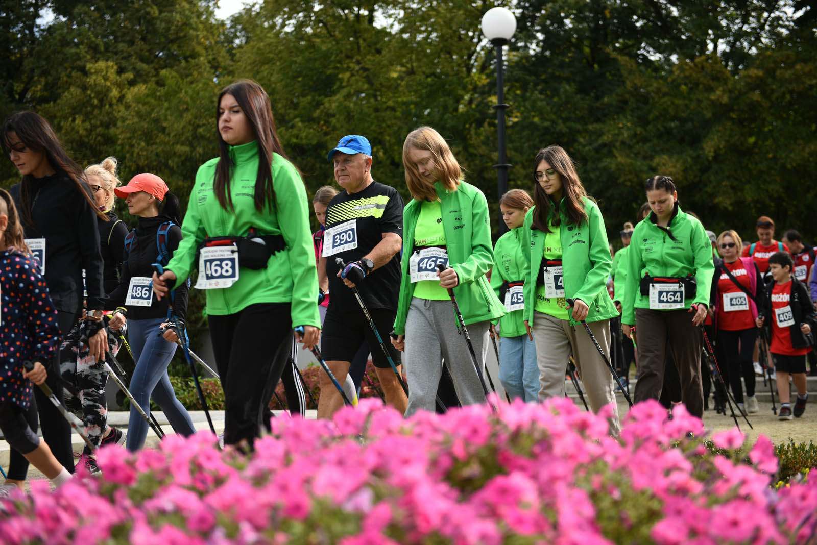 Ponad 200 chętnych na Dolnośląskim Festiwalu Nordic Walking