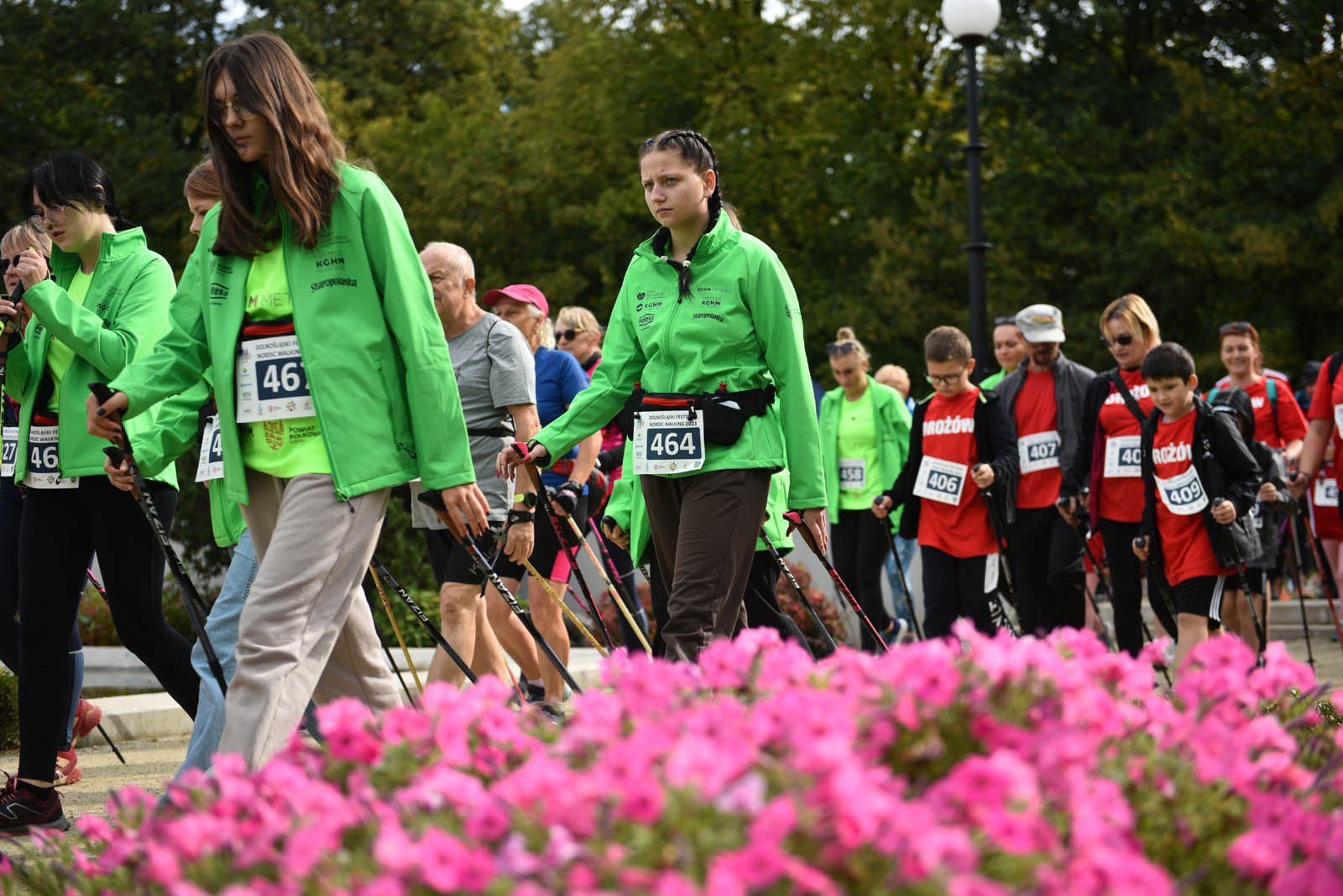 Ponad 200 chętnych na Dolnośląskim Festiwalu Nordic Walking