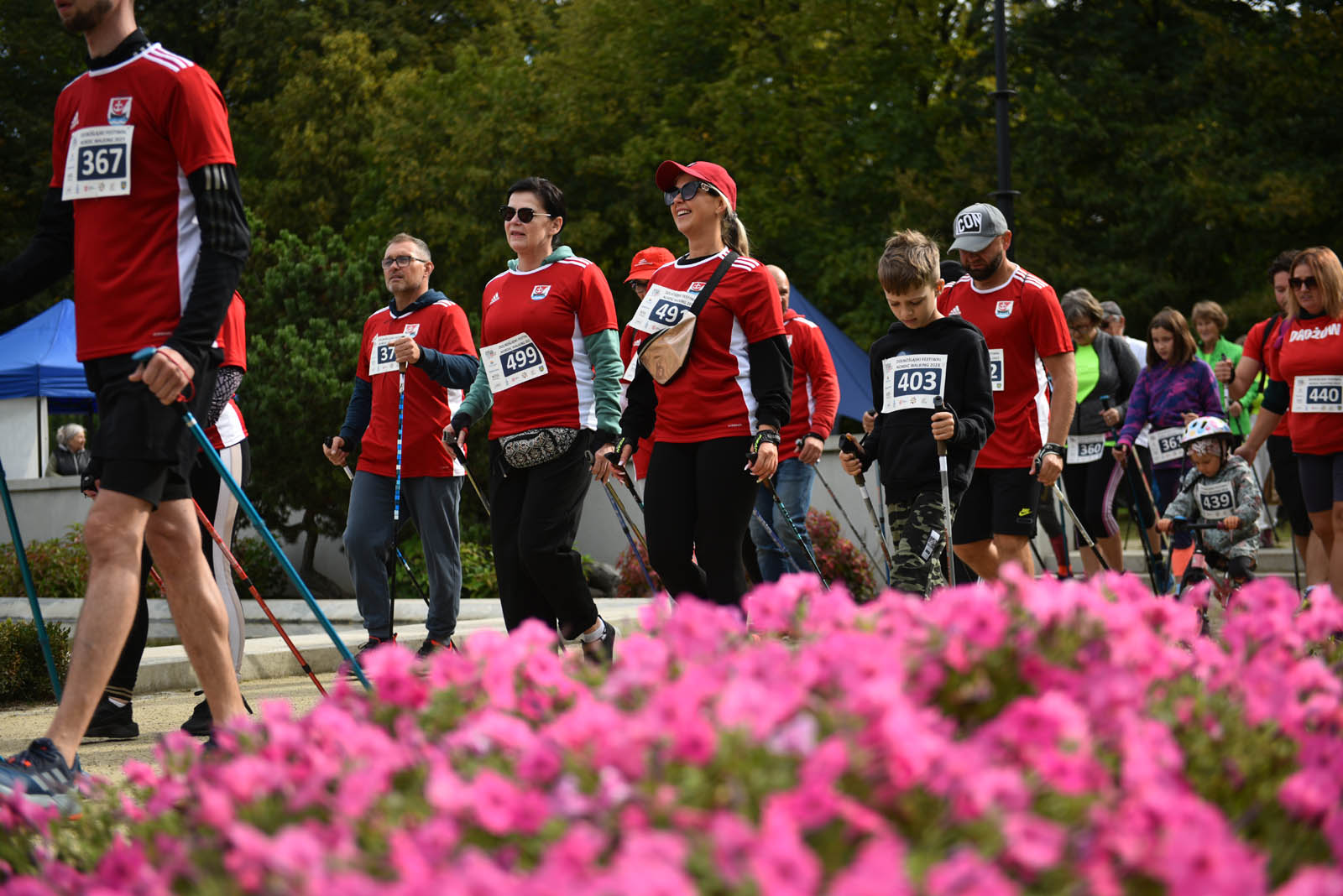 Ponad 200 chętnych na Dolnośląskim Festiwalu Nordic Walking