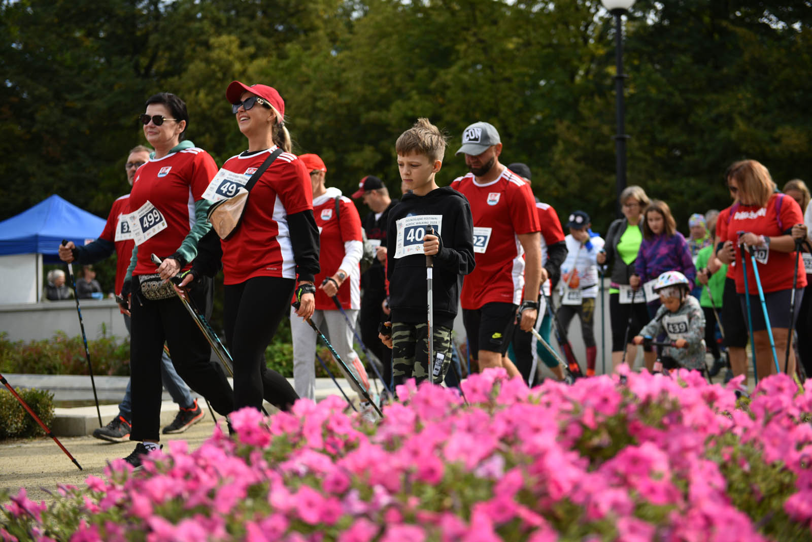 Ponad 200 chętnych na Dolnośląskim Festiwalu Nordic Walking