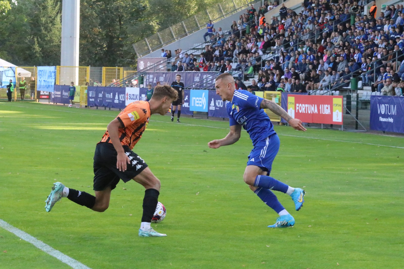 Miedź Legnica podzieliła się punktami z Chrobrym Głogów