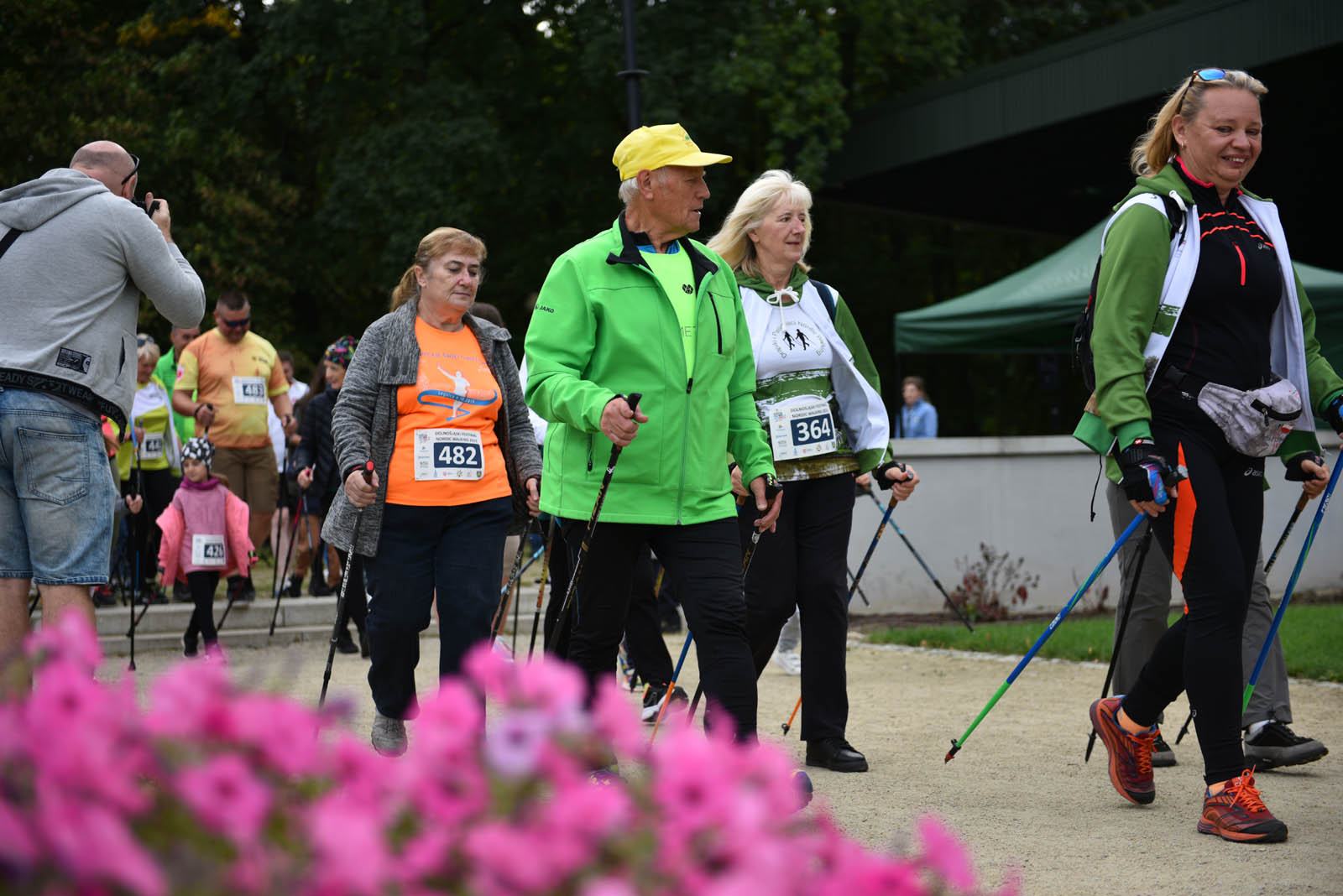 Ponad 200 chętnych na Dolnośląskim Festiwalu Nordic Walking