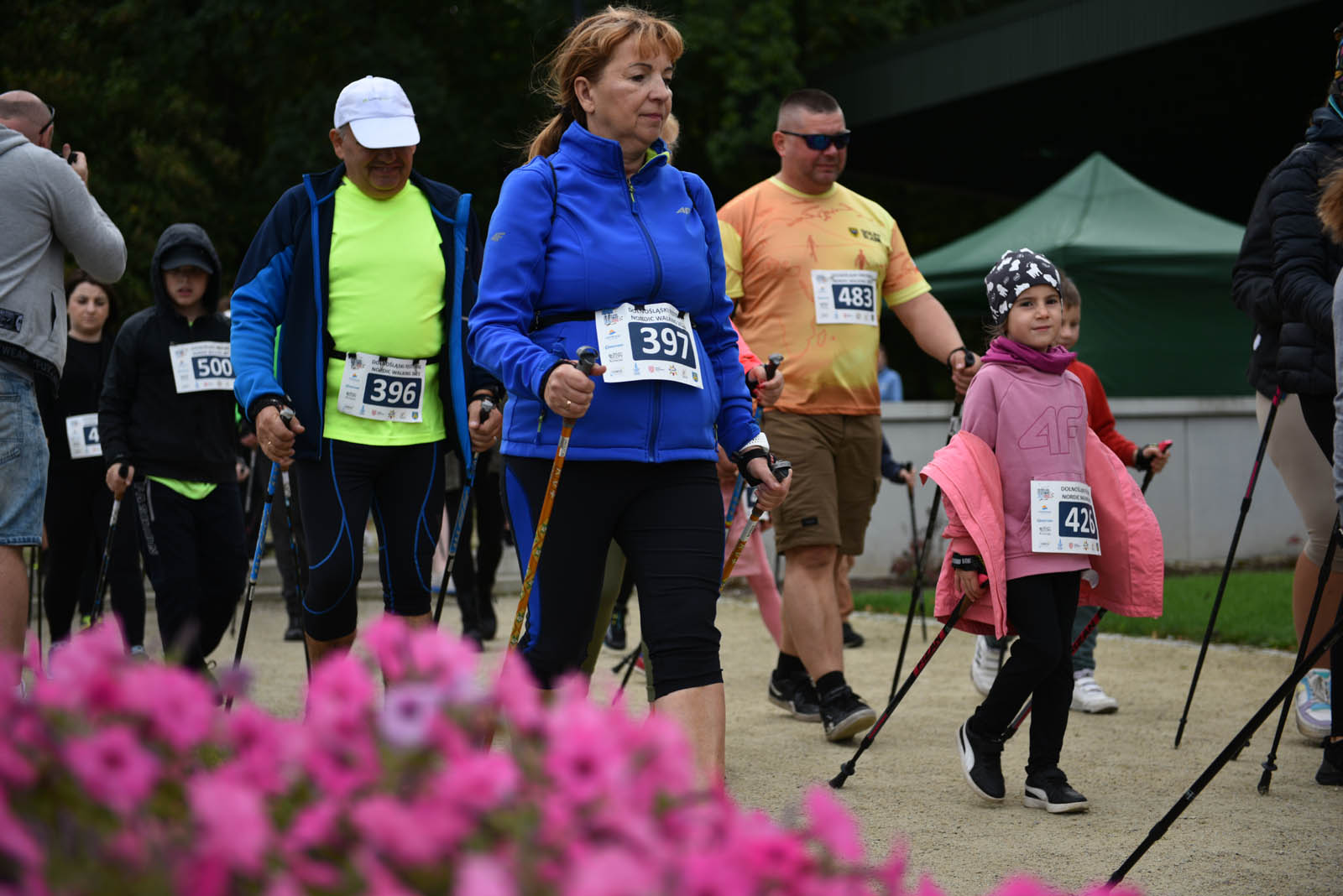 Ponad 200 chętnych na Dolnośląskim Festiwalu Nordic Walking