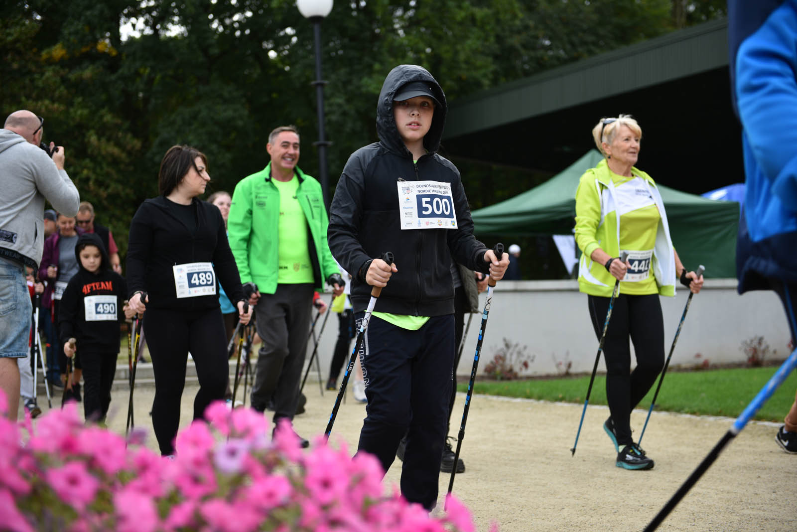Ponad 200 chętnych na Dolnośląskim Festiwalu Nordic Walking