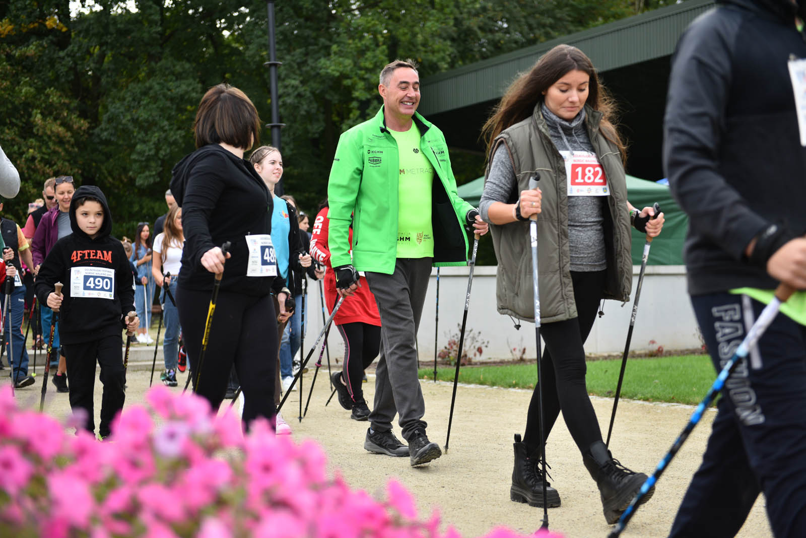 Ponad 200 chętnych na Dolnośląskim Festiwalu Nordic Walking