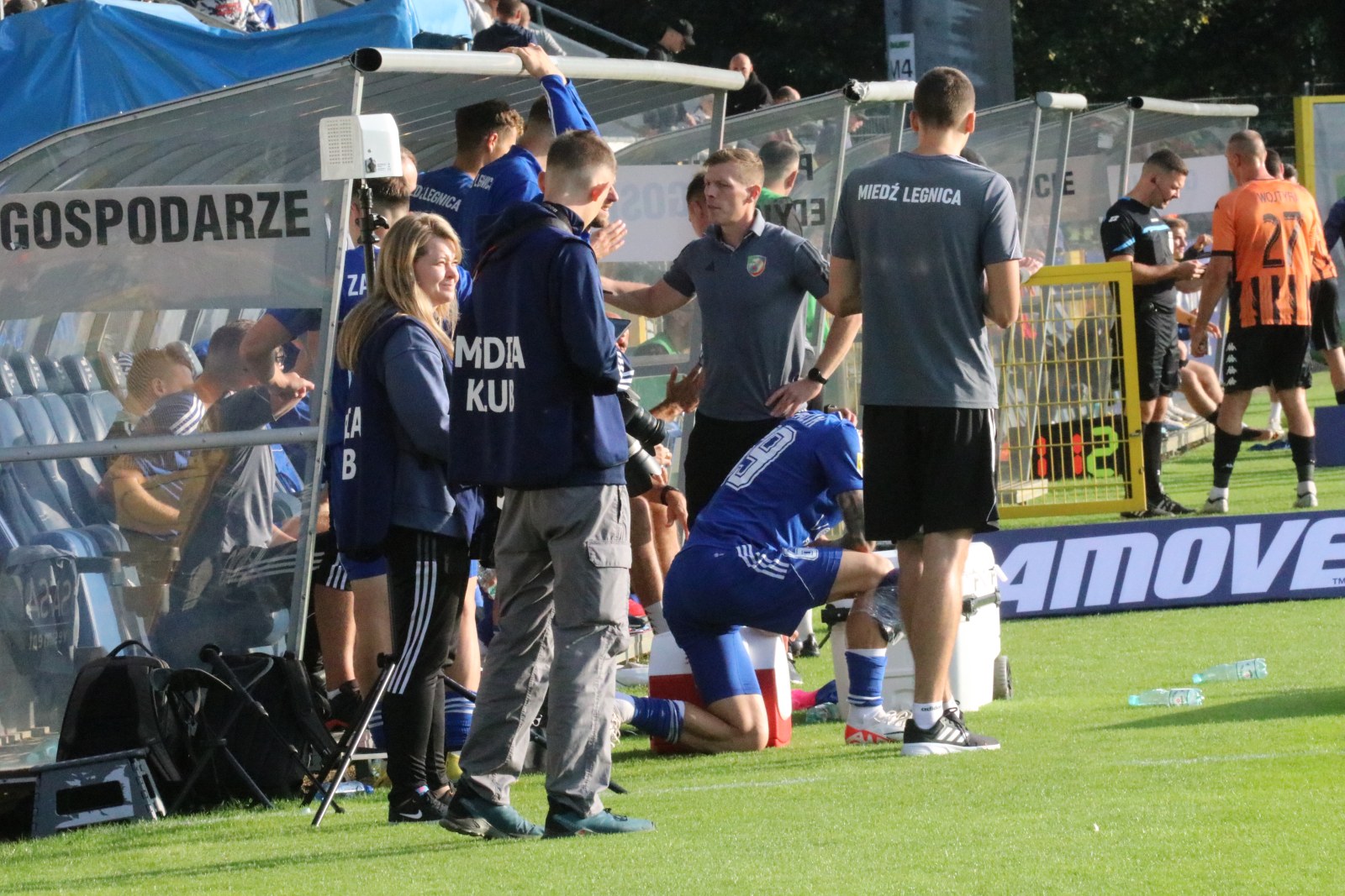 Miedź Legnica podzieliła się punktami z Chrobrym Głogów