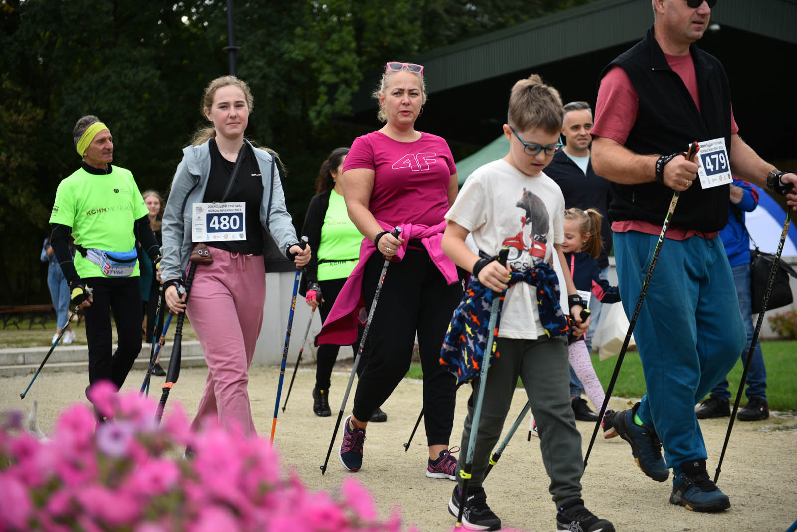 Ponad 200 chętnych na Dolnośląskim Festiwalu Nordic Walking