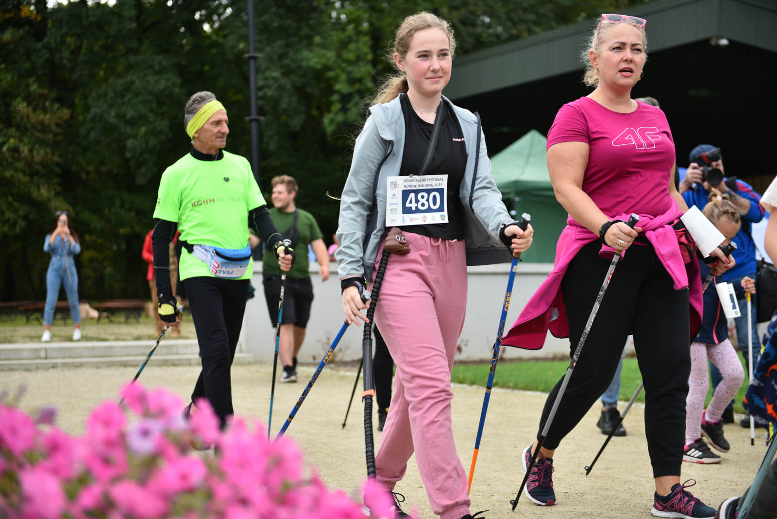 Ponad 200 chętnych na Dolnośląskim Festiwalu Nordic Walking