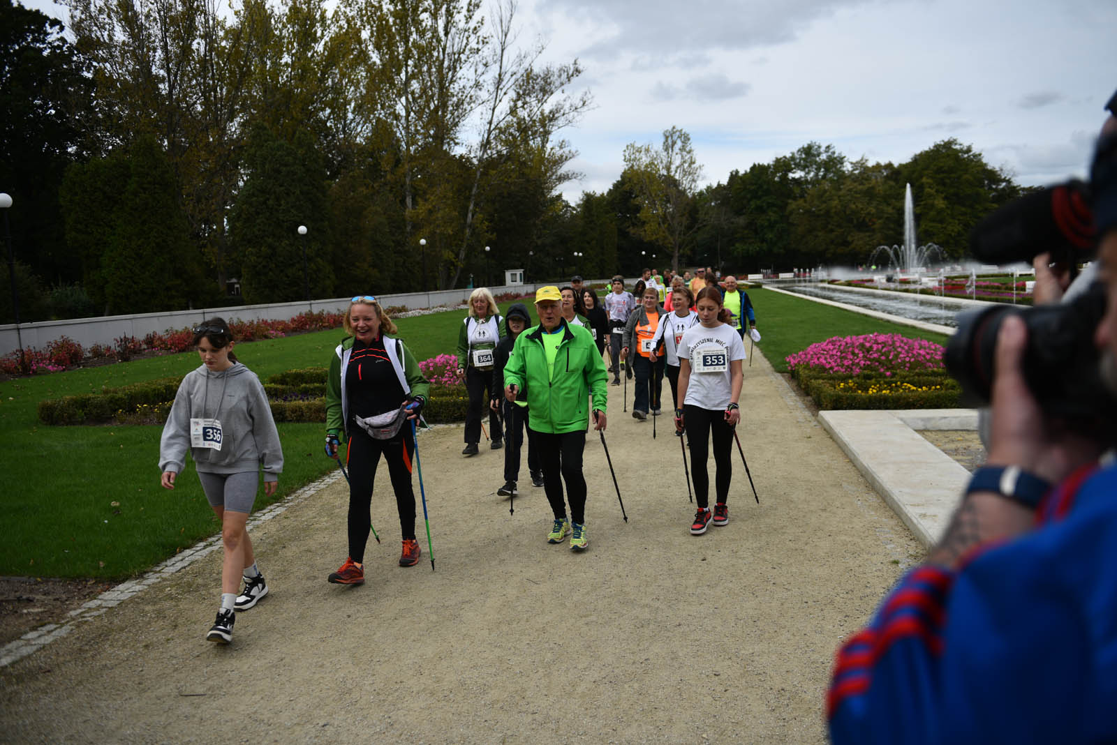 Ponad 200 chętnych na Dolnośląskim Festiwalu Nordic Walking