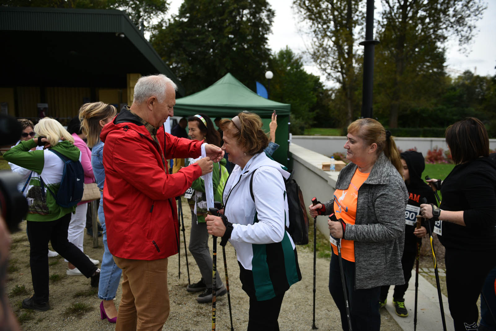 Ponad 200 chętnych na Dolnośląskim Festiwalu Nordic Walking