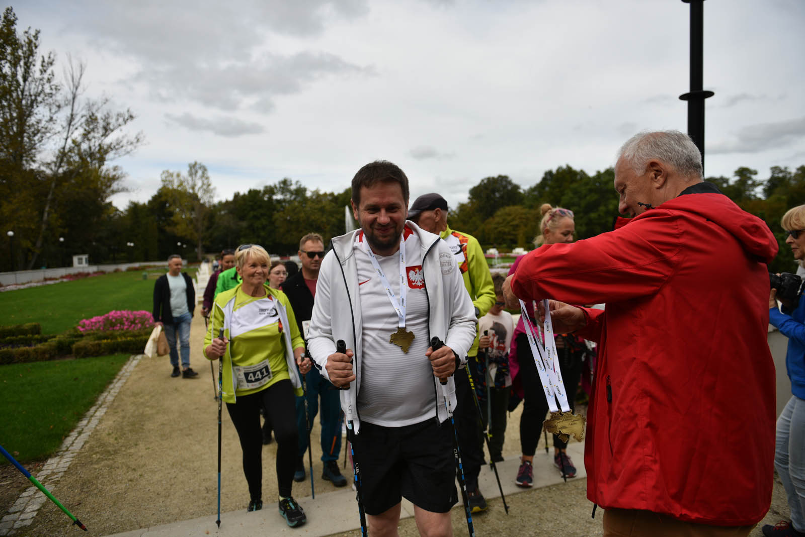 Ponad 200 chętnych na Dolnośląskim Festiwalu Nordic Walking