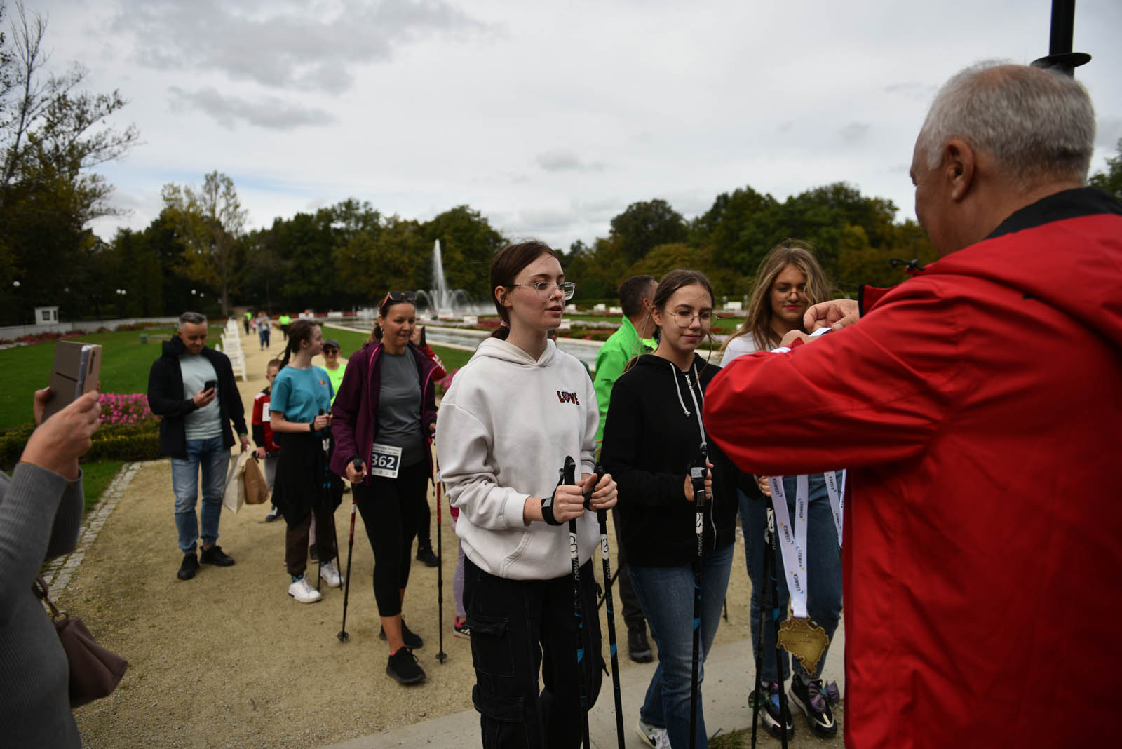 Ponad 200 chętnych na Dolnośląskim Festiwalu Nordic Walking