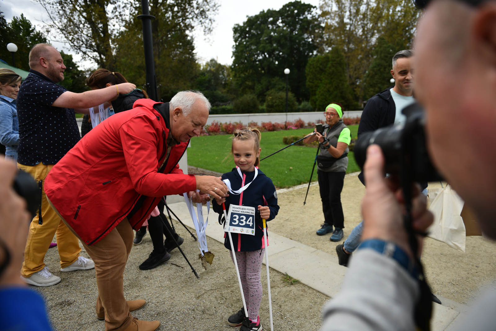 Ponad 200 chętnych na Dolnośląskim Festiwalu Nordic Walking