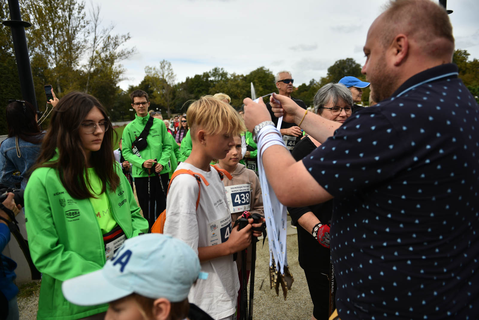 Ponad 200 chętnych na Dolnośląskim Festiwalu Nordic Walking