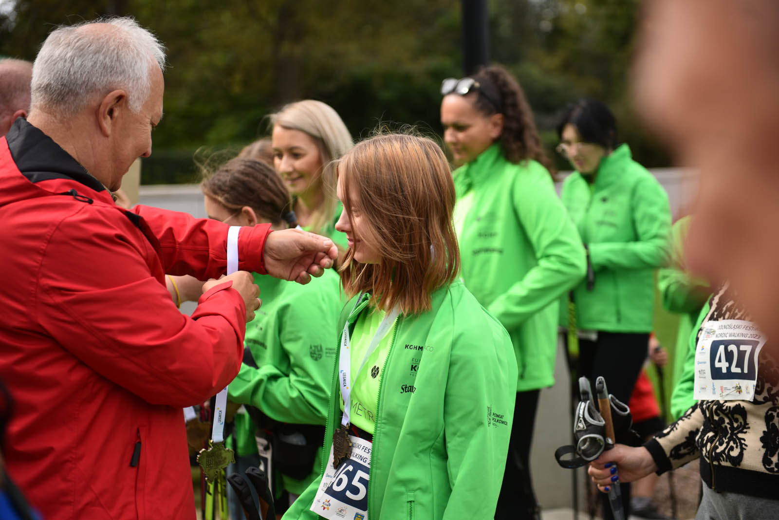 Ponad 200 chętnych na Dolnośląskim Festiwalu Nordic Walking