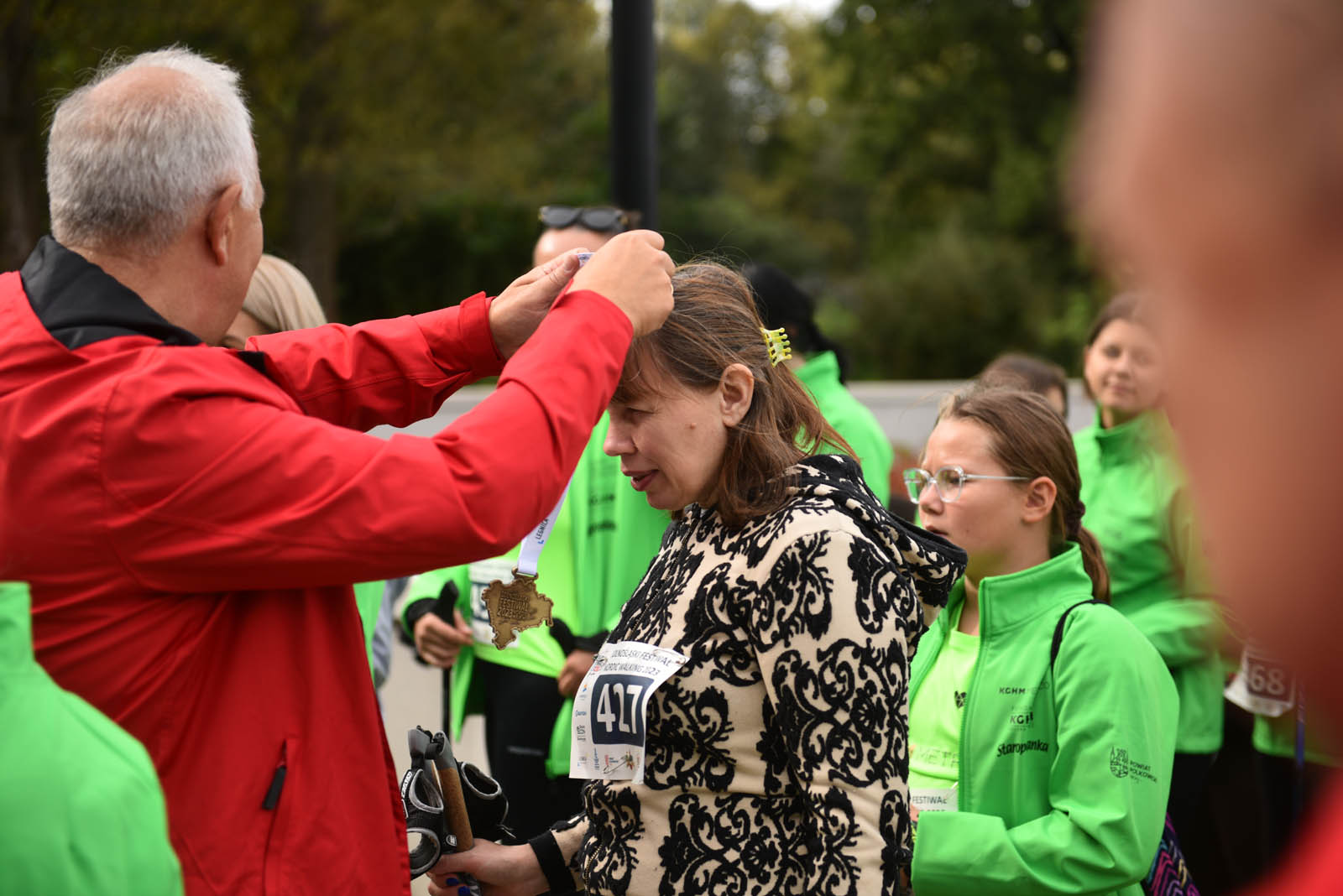 Ponad 200 chętnych na Dolnośląskim Festiwalu Nordic Walking