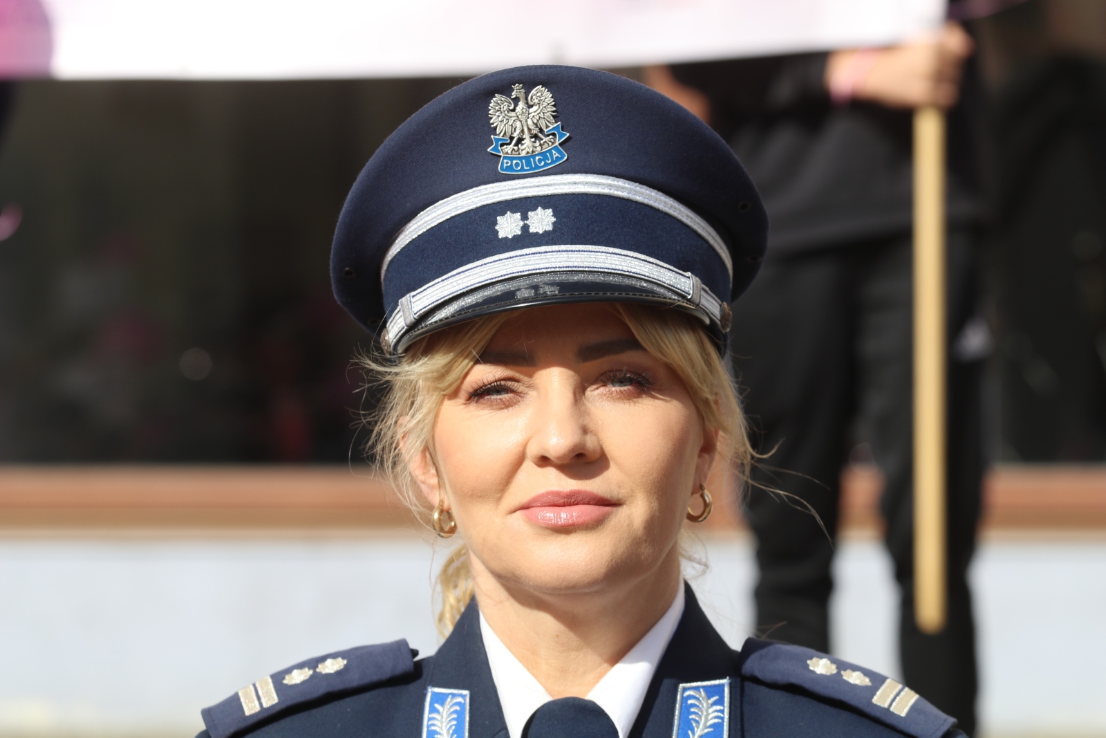 Z różowymi balonami i orkiestrą policyjną maszerowali ku zdrowiu