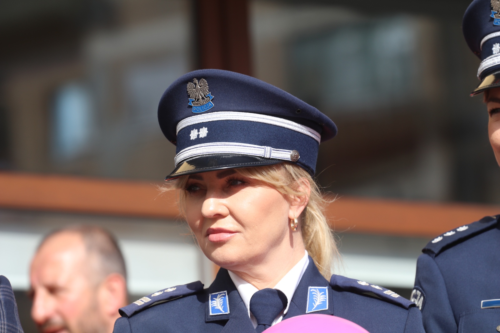 Z różowymi balonami i orkiestrą policyjną maszerowali ku zdrowiu