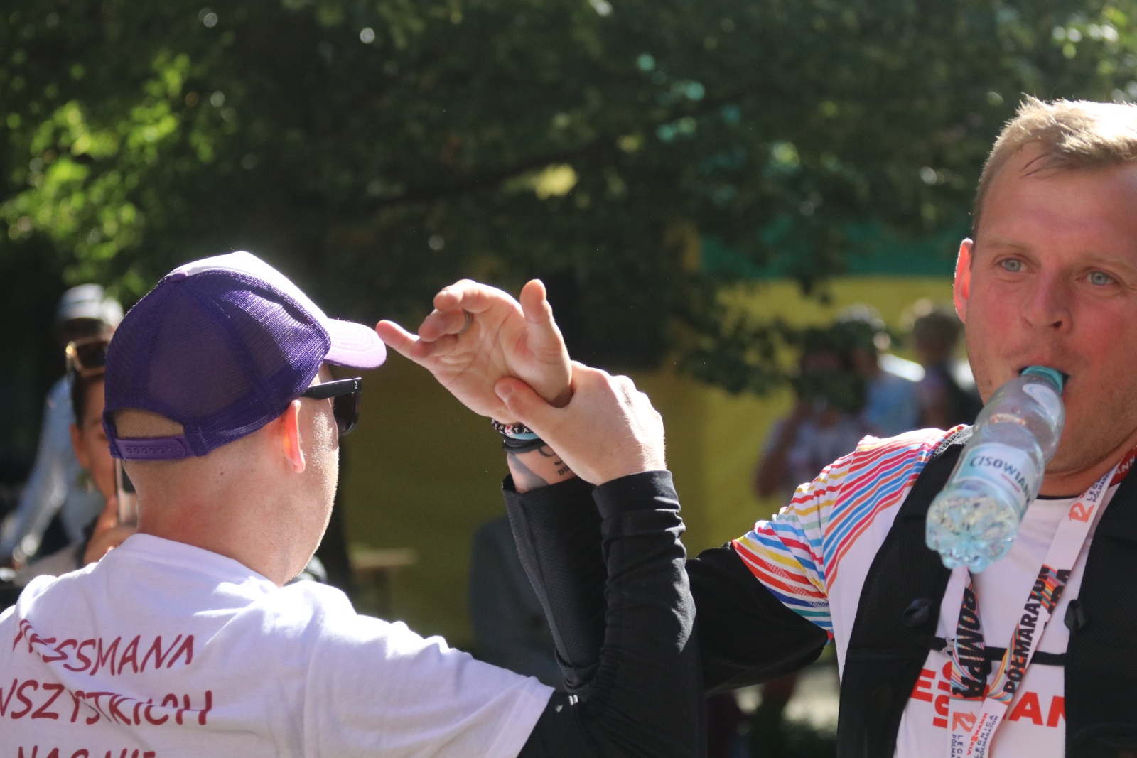 Głośno protestowali i kibicowali zwolnionemu  szefowi związku