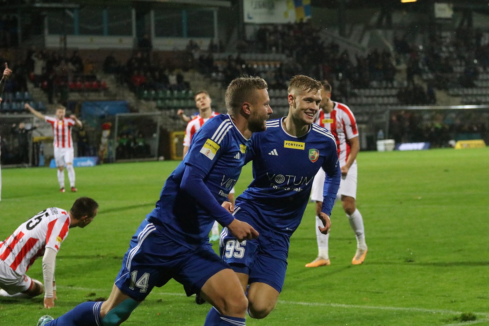 Miedź przegrała z Resovią w meczu 14 kolejki Fortuna 1 Ligi