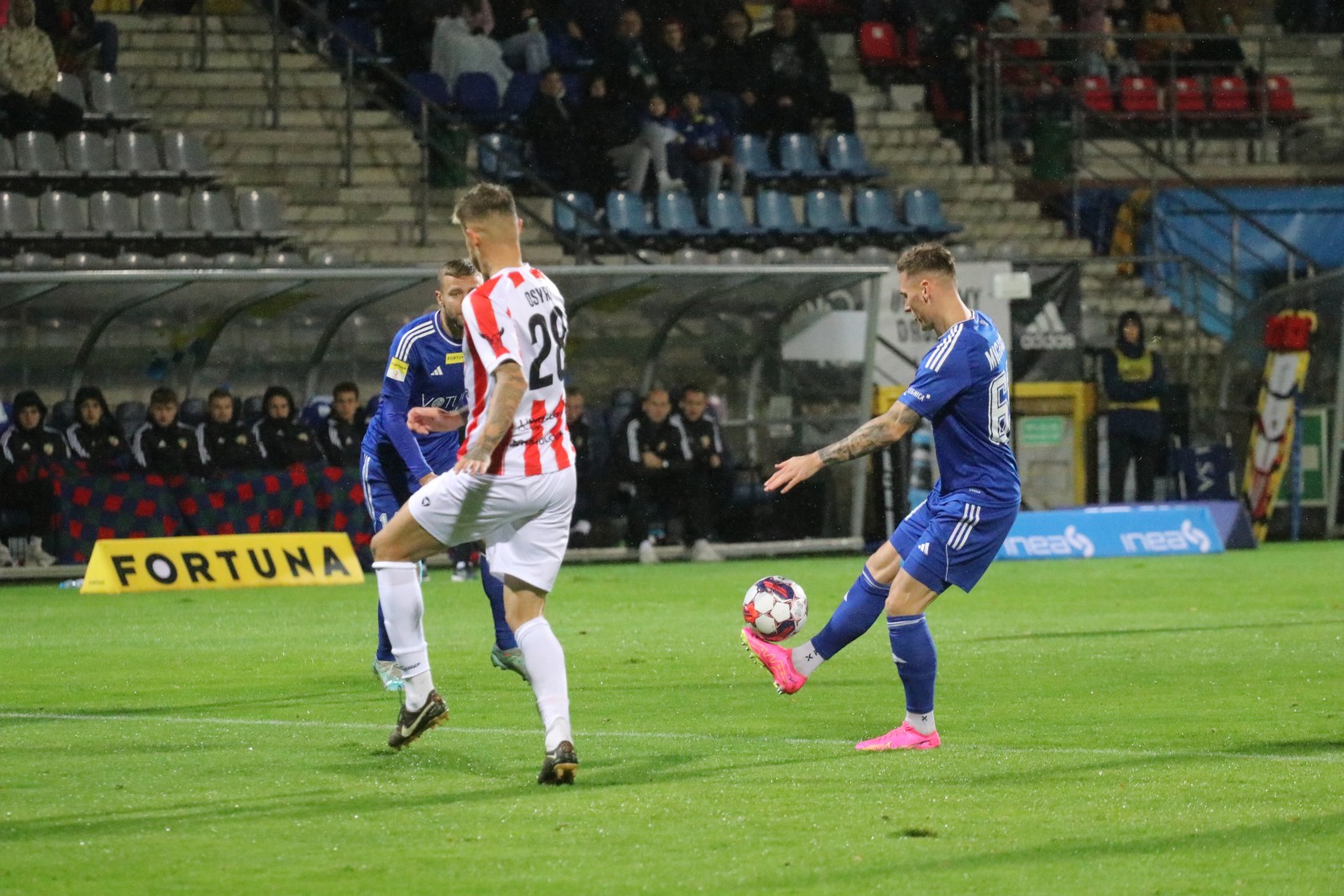 Miedź przegrała z Resovią w meczu 14 kolejki Fortuna 1 Ligi