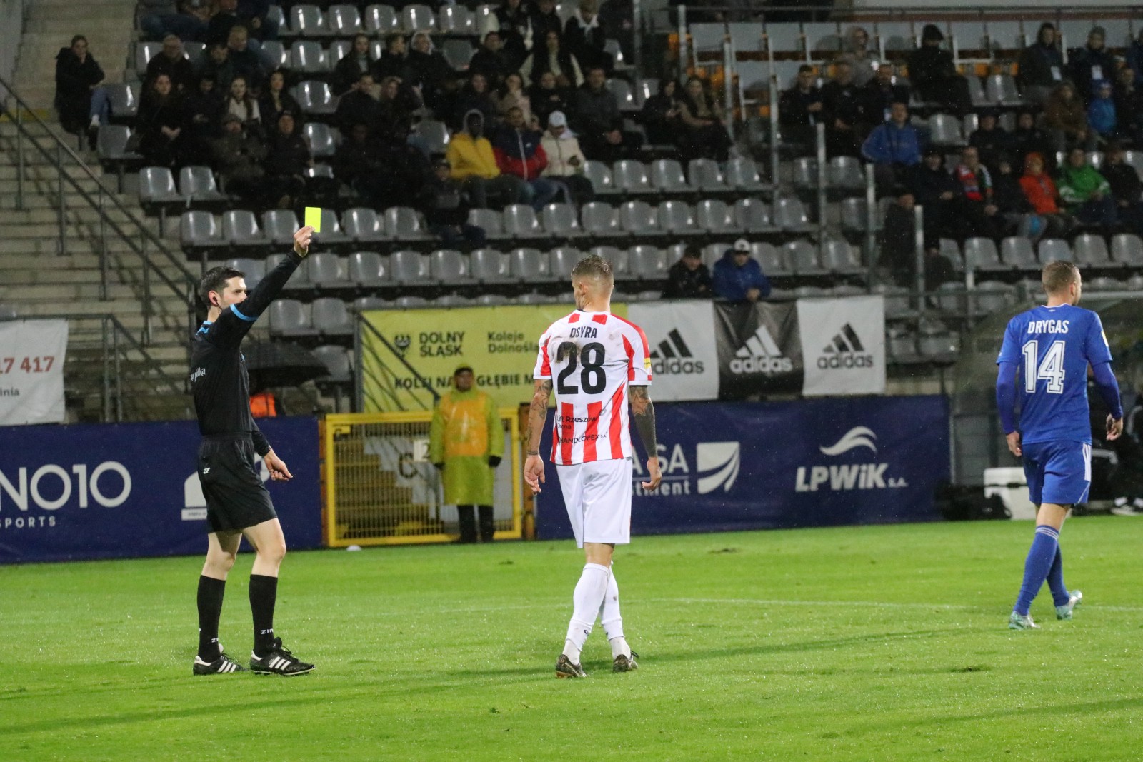 Miedź przegrała z Resovią w meczu 14 kolejki Fortuna 1 Ligi