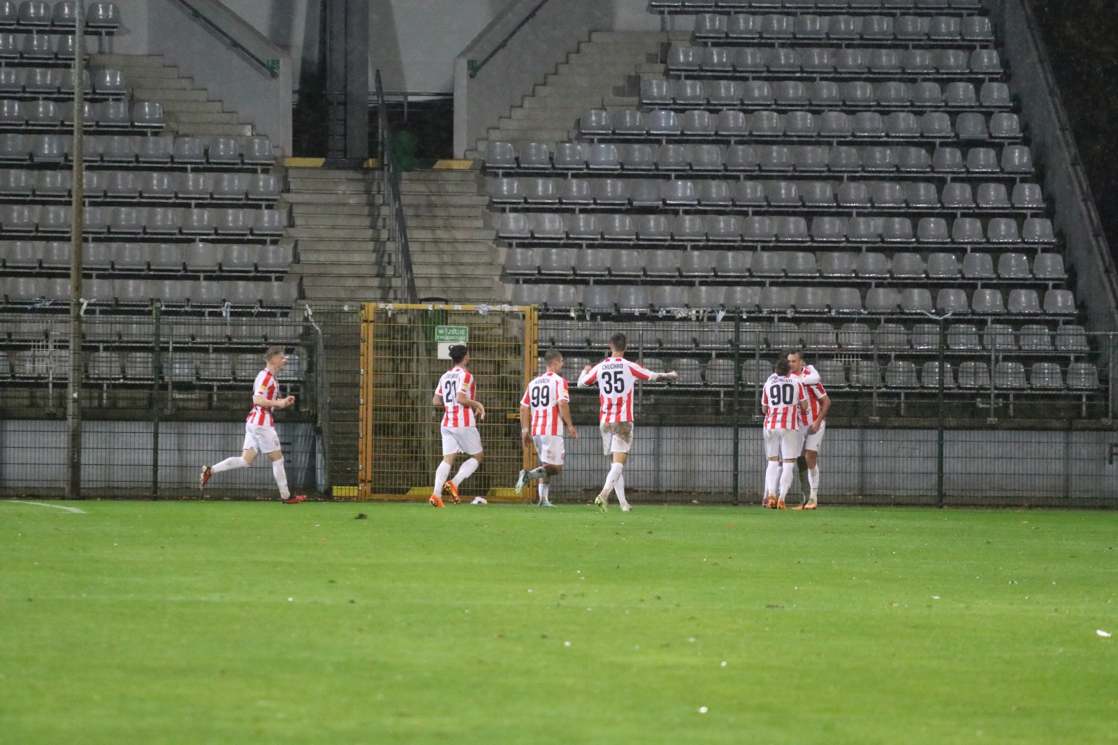 Miedź przegrała z Resovią w meczu 14 kolejki Fortuna 1 Ligi