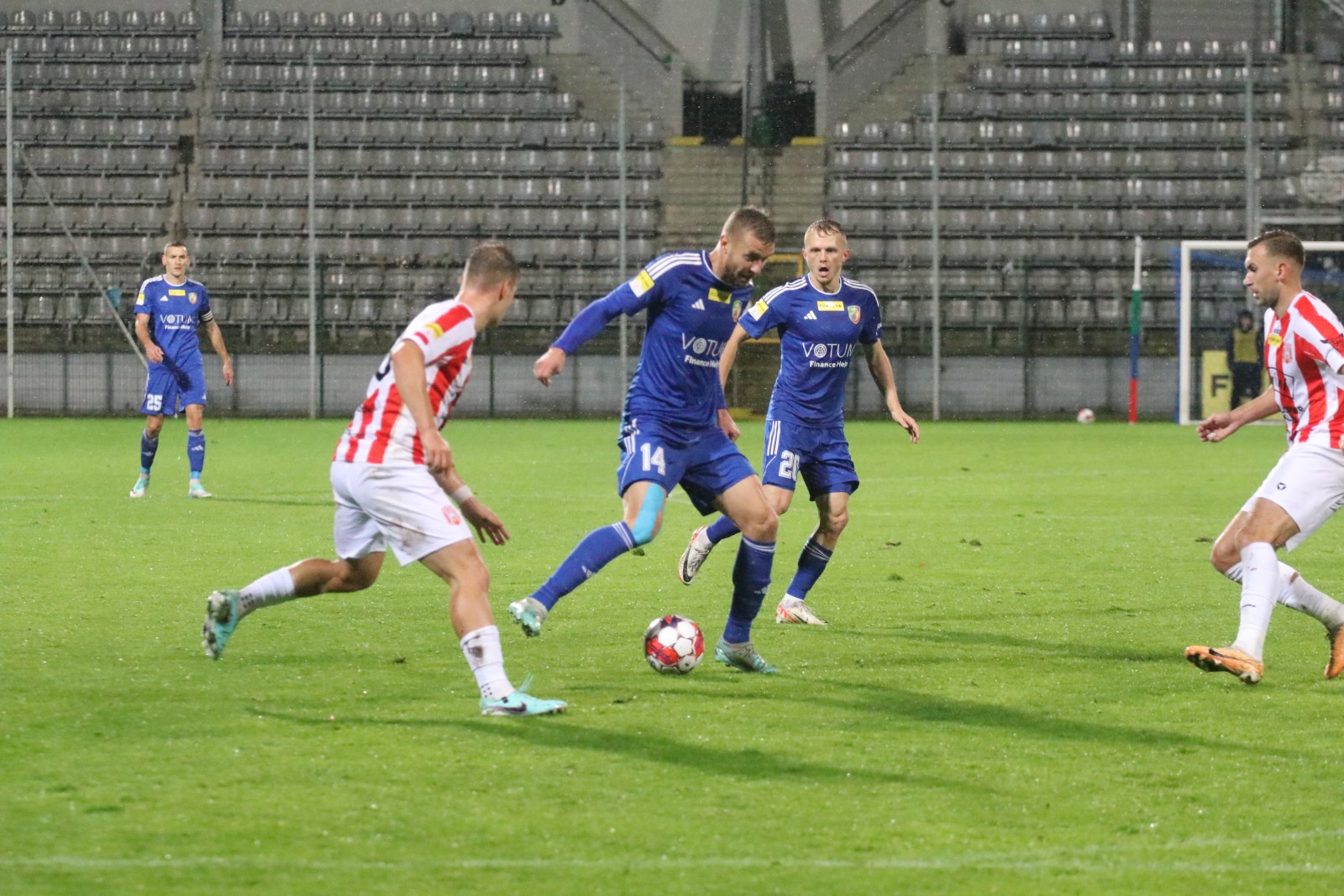Miedź przegrała z Resovią w meczu 14 kolejki Fortuna 1 Ligi
