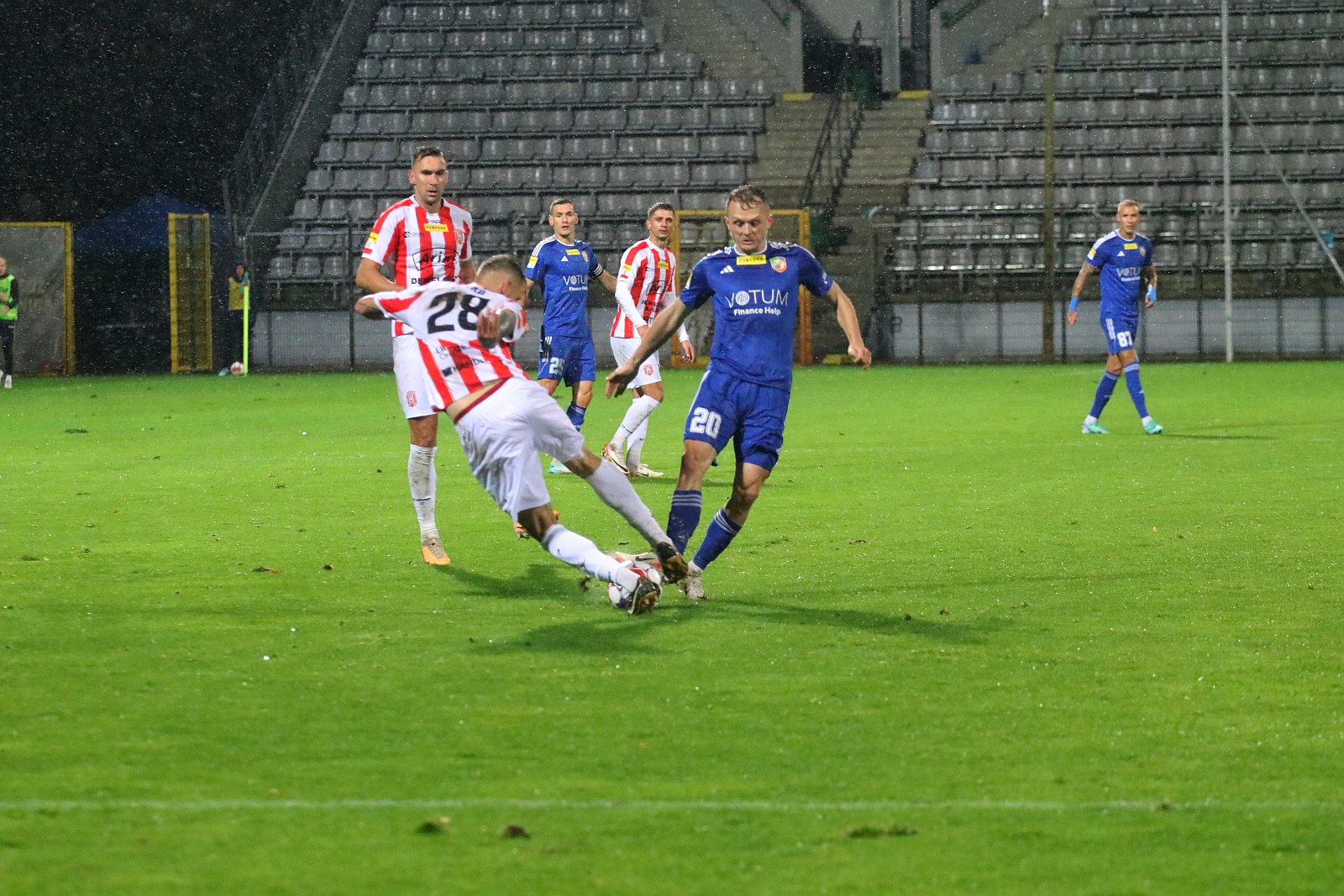 Miedź przegrała z Resovią w meczu 14 kolejki Fortuna 1 Ligi